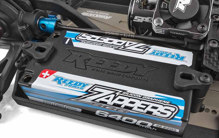 Highly Adjustable Battery Holder with Thumb Tabs