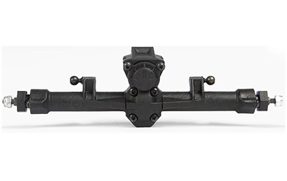 FRONT AND REAR SOLID AXLE HOUSINGS for the Axial SCX24 Lexus GX 470