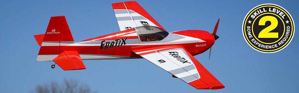 Skill Level 2 for the E-flite Eratix 3D SWS RC Plane