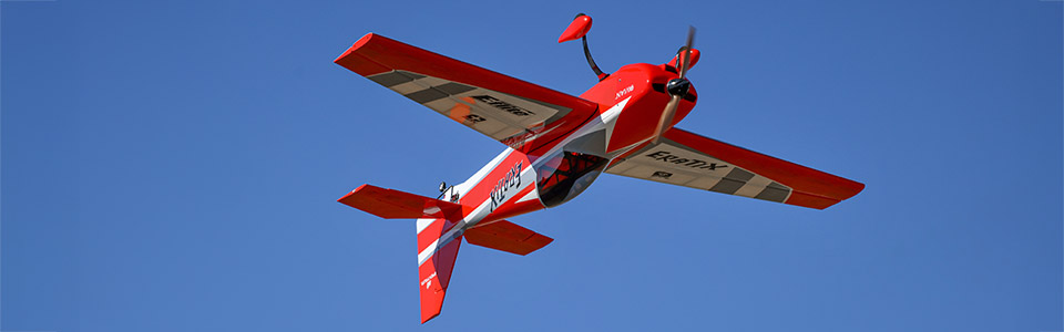 Wide Flight Envelope for for the E-flite Eratix 3D SWS RC Plane