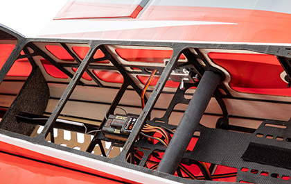 Wood Airframe for the E-flite Eratix 3D SWS RC Plane