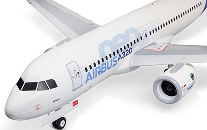 Durable Precision for the E-flite Airbus A320neo Twin 64mm EDF RC Jet Airliner