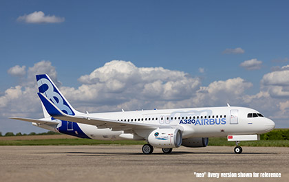 Easy Assembly for the E-flite Airbus A320neo Twin 64mm EDF RC Jet Airliner