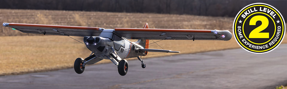 Skill Level 2 for the E-flite Micro Scrappy RC Plane
