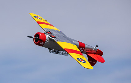 Durable Precision for the E-flite SNJ-5/AT-6 Texan 1.5m RC Airplane