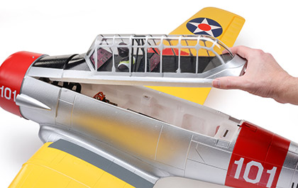 Versatile Power for the E-flite SNJ-5/AT-6 Texan 1.5m RC Airplane