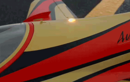 Dynamic Lights, Enhanced Flight for the FMS Avanti 90mm EDF Anniversary PNP RC Airplane