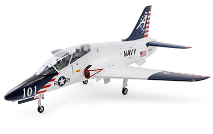 READY FOR LIGHTS  for the Hangar 9 Hawk 140-160N ARF RC Jet