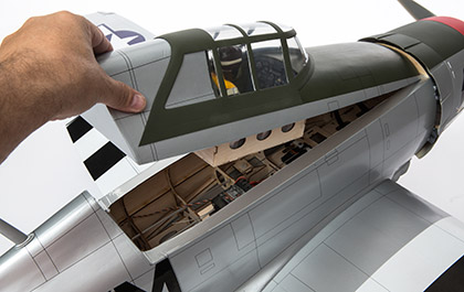 Easy Access and Assembly for the Hangar 9® P-47D Thunderbolt 20cc ARF