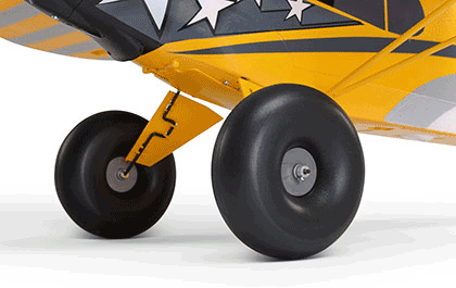 Versatile Gear Options for the HobbyZone Carbon Cub S 2 1.3m Cleetus McFarland Special Edition RC Airplane