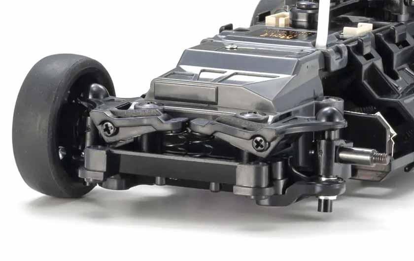 Camber angle aligns with front suspension