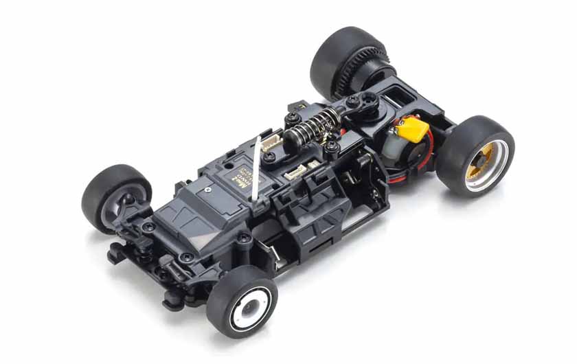Low to the ground chassis offers low center of gravity