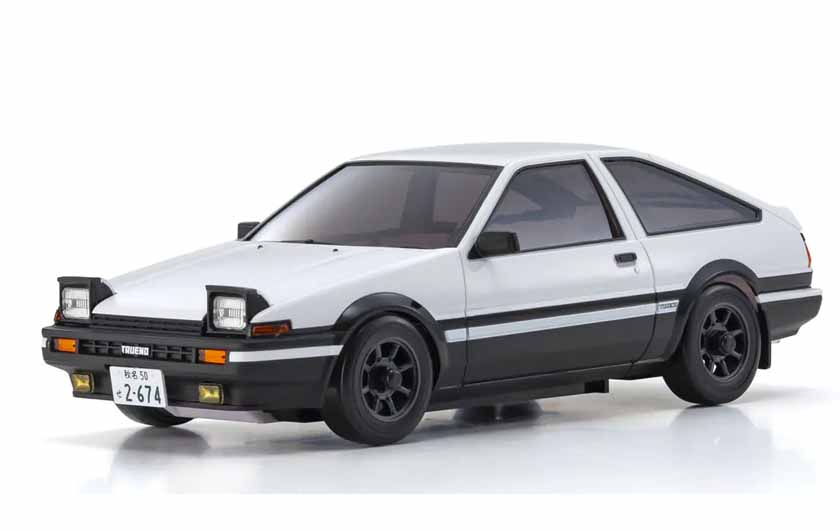 Body realistically depicts the Toyota Sprinter Trueno