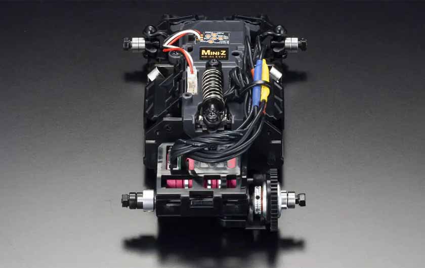 The MR-04EVO2 chassis is an upgrade from the MR-03 Chassis