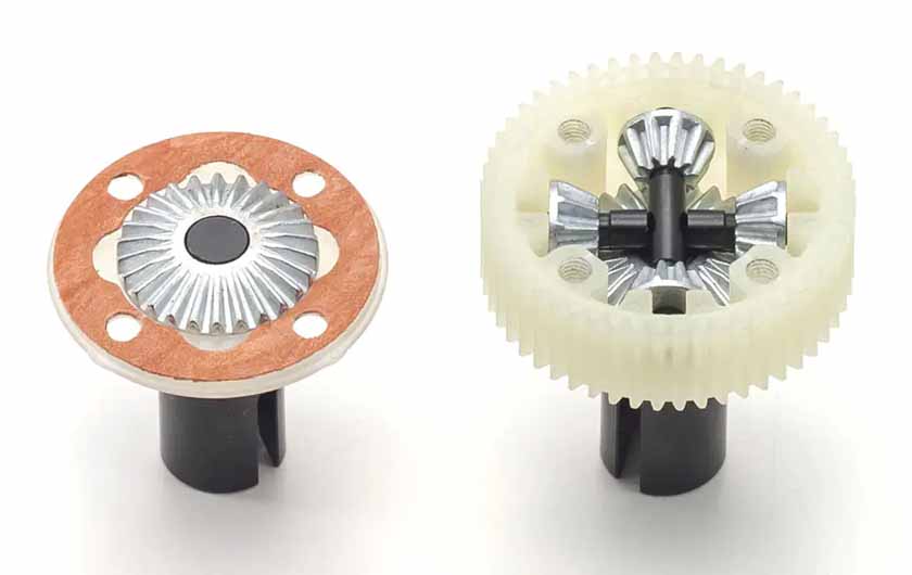 A single differential in the rear drives the vehicle