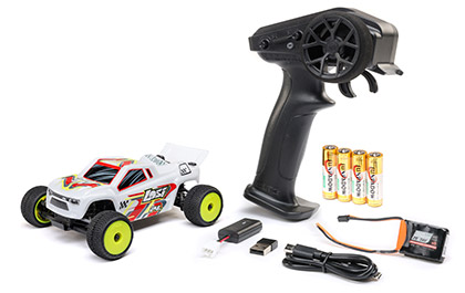 FULLY READY-TO-RUN for the Losi 1/28 Micro-T 2WD RTR RC Stadium Truck