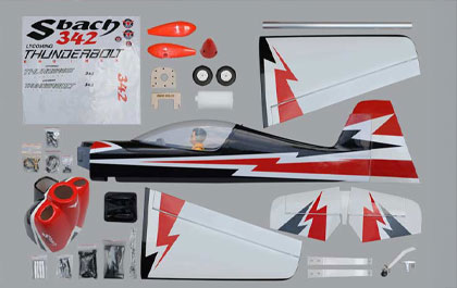 Phoenix Model Sbach 342 GP/EP ARF - All Hardware Included