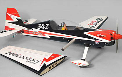 Phoenix Model Sbach 342 GP/EP ARF - Two Piece Bolt On Wing