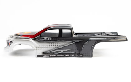 Designed for Day-One Customization for the Pro-Line Pre-Cut Brute Clear Body