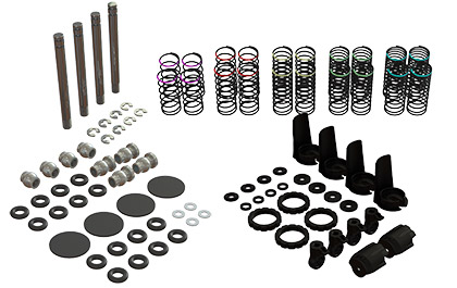 Designed to Be Serviced for the Pro-Line PowerStroke Front/Rear Oil-Filled Shocks