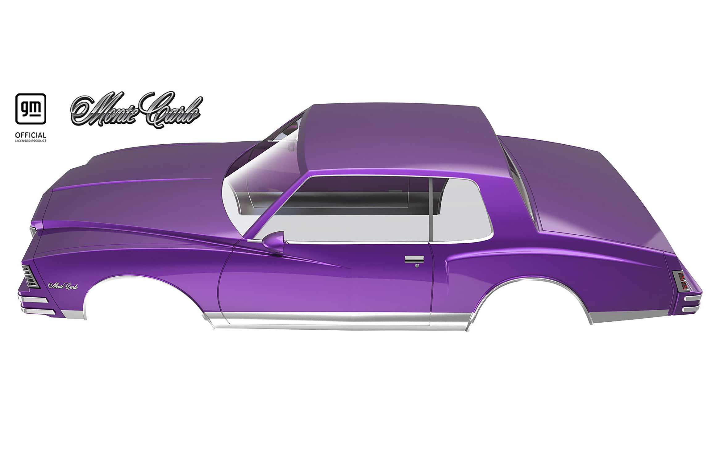 Officially Licensed and Highly Detailed 1979 Chevrolet Monte Carlo Body