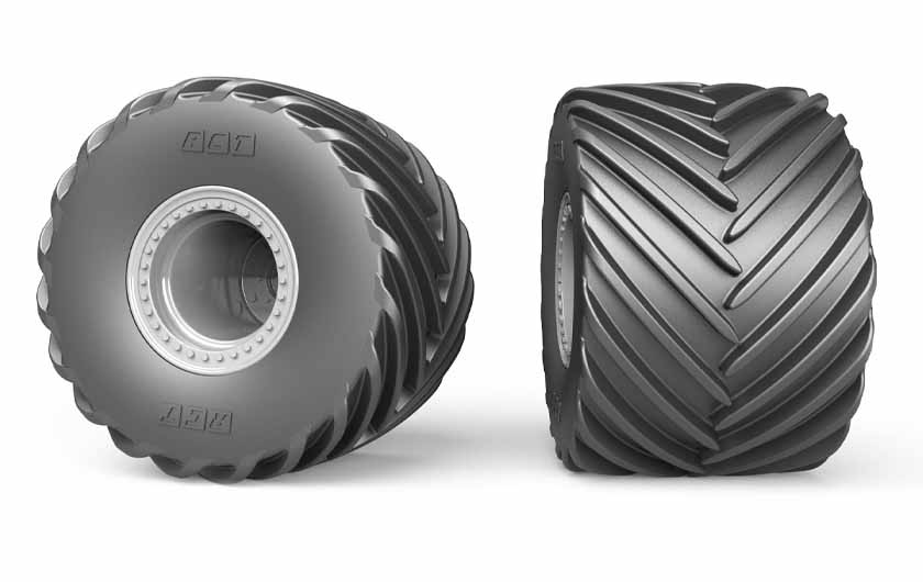 Giant Redcat wheels and tires