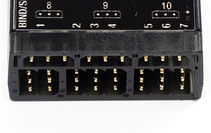 10-Channels for the Spektrum SR1015T 10-Channel DSMR+ Receiver