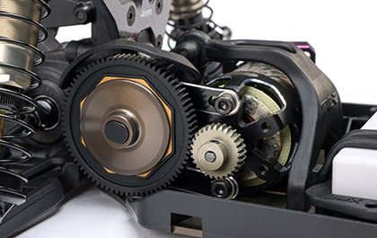 NEW LAYDOWN GEARBOX DESIGN for the Team Losi Racing 1/10 22X-T 2WD RC Stadium Truck Race Kit