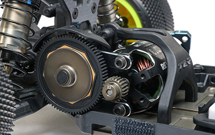 NEW LAYDOWN GEARBOX DESIGN for the Team Losi Racing 1/10 22X AC 2WD RC Buggy Race Kit, Astro/Carpet