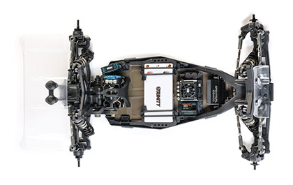 ADAPT TO ANY TRACK for the Team Losi Racing 1/10 22X AC 2WD RC Buggy Race Kit, Astro/Carpet