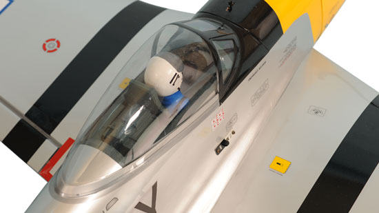 Phoenix Model P51 MUSTANG Size.46-.55 GP/EP SCALE 1:7 1/2 ARF  - Cockpit