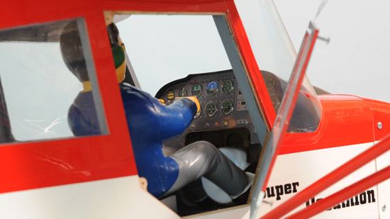 Phoenix Model¨ 1/6 Decathlon Mk2 GP/EP ARF - interior