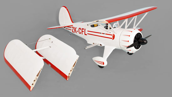 Phoenix Model WACO 50-61CC GAS/EP ARF   - Removable Wing 