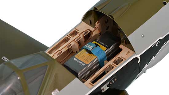 Phoenix Model Fw 190 .46-.55/EP ARF   - quick access panel