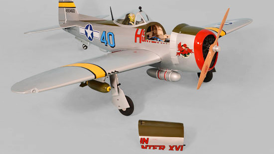Phoenix Model P-47 Thunderbolt GP/EP 30-35cc ARF - Hatch 