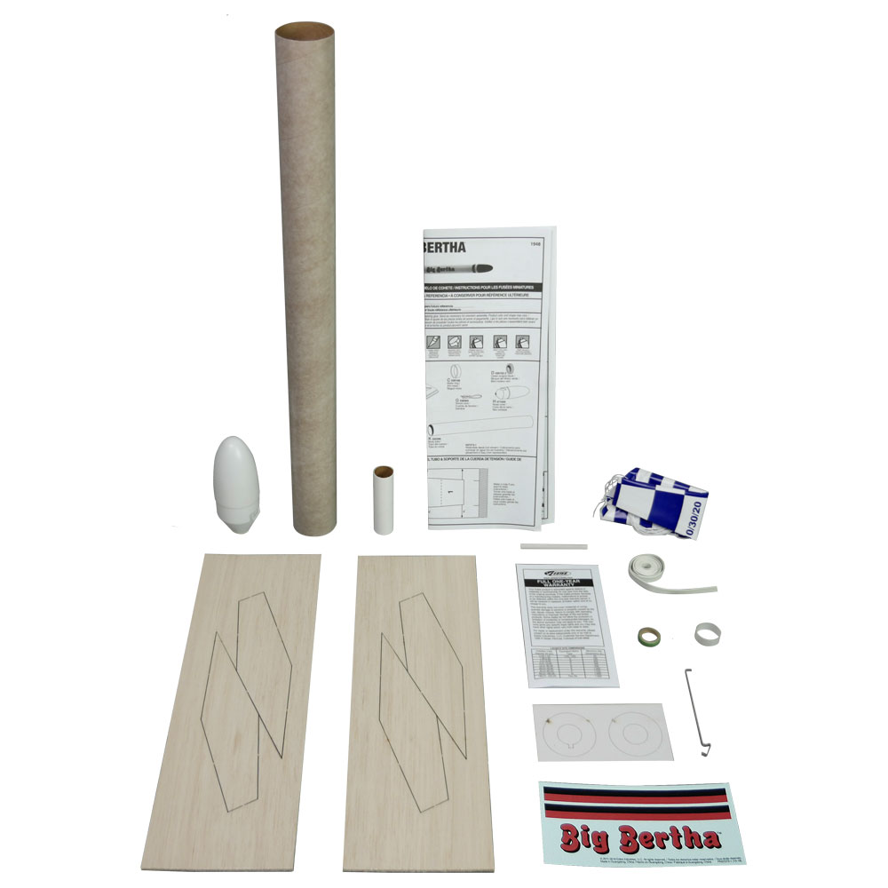 Big Bertha Model Rocket Kit