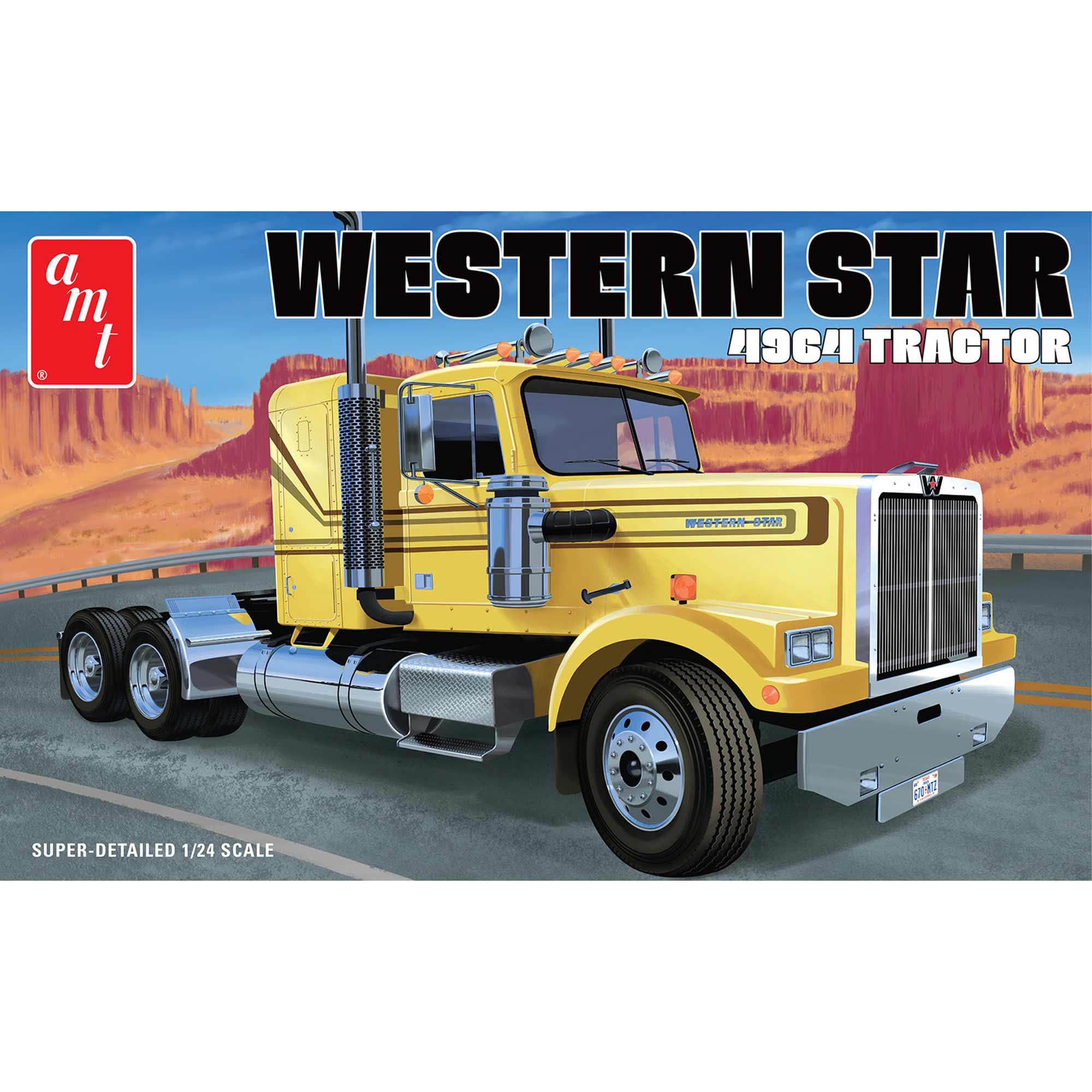 1/24 Western Star 4964 Tractor Model Kit