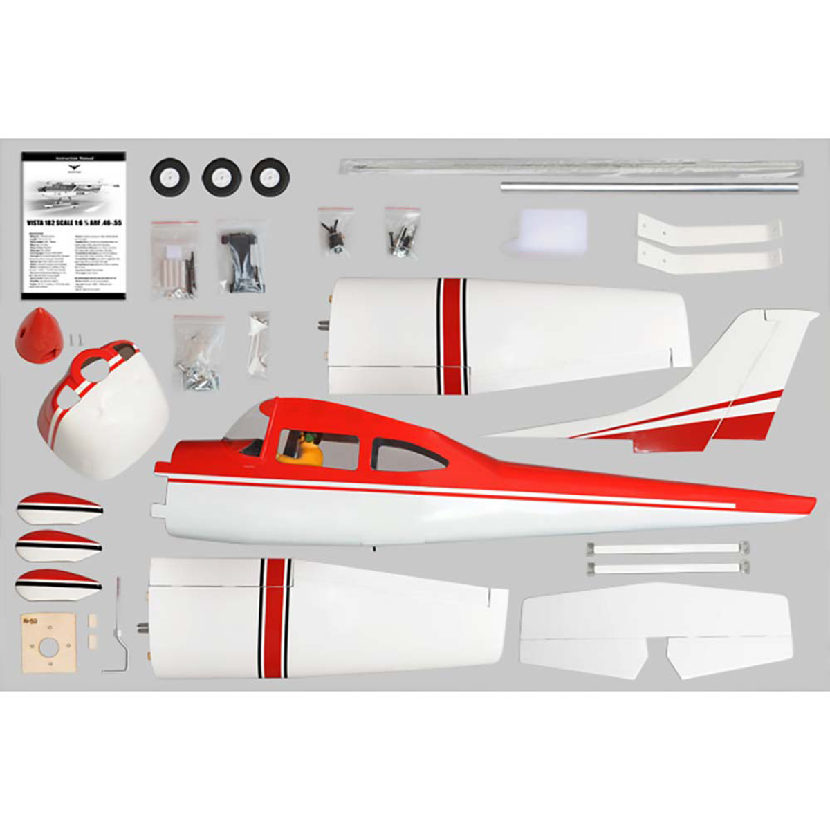 1:6 1/2 Cessna Skylane 182 .46-.55 EP ARF