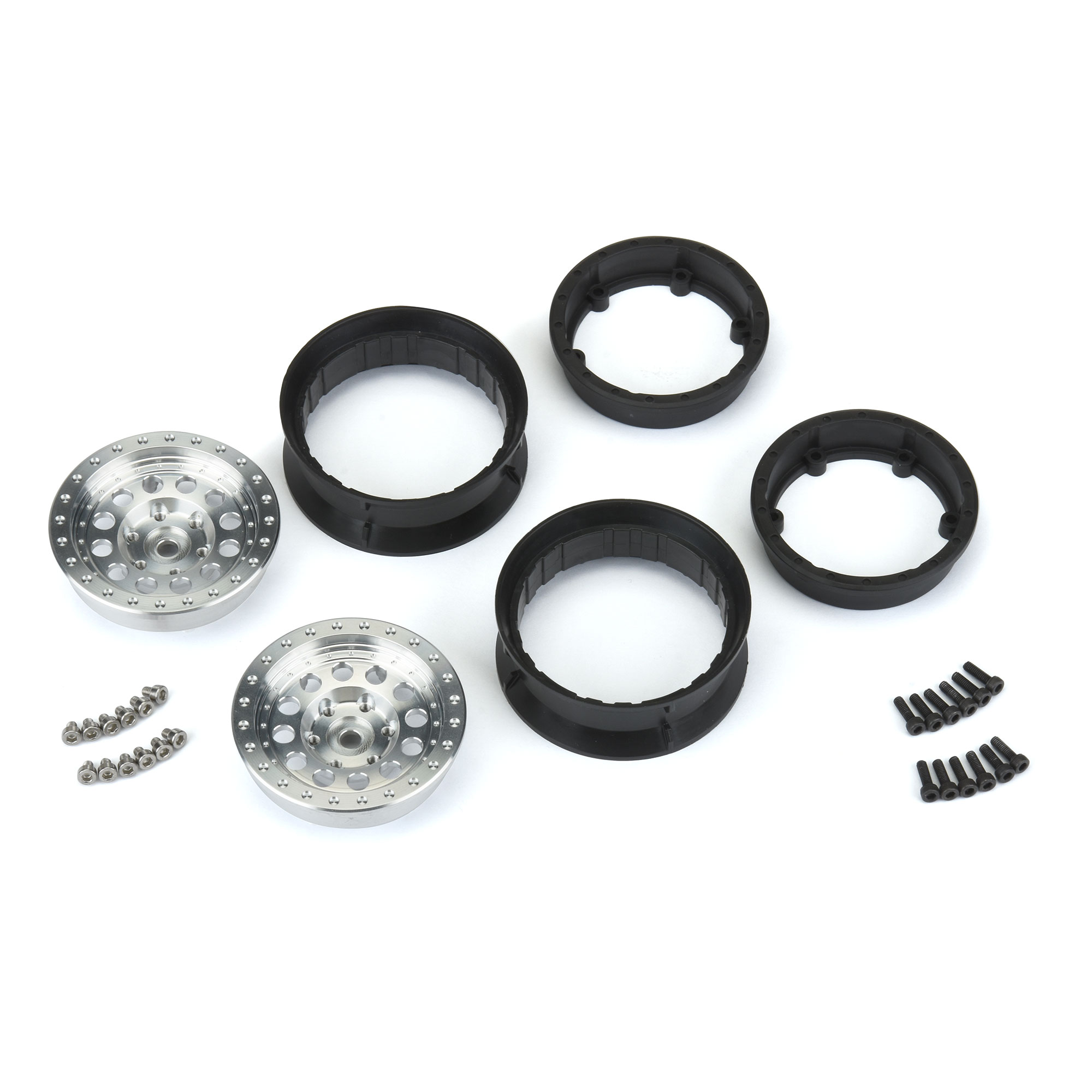 1/10 Rock Shooter Aluminum Front/Rear 1.9" 12mm Crawling Wheels (2)