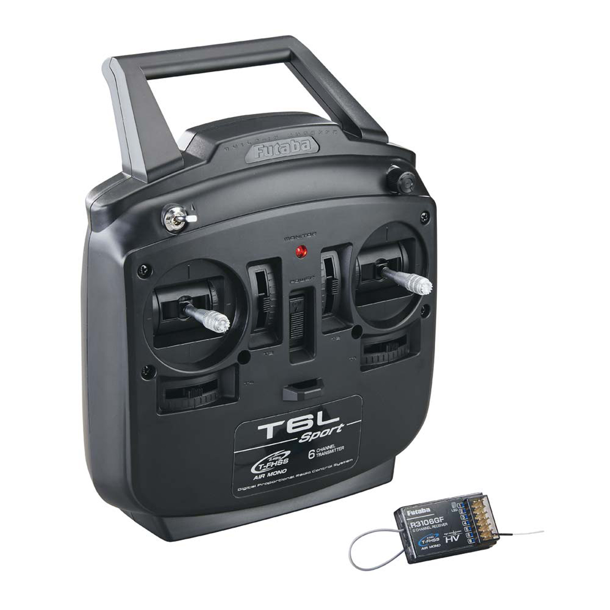 6L 6-Channel T-FHSS Transmitter With R3106GF Receiver