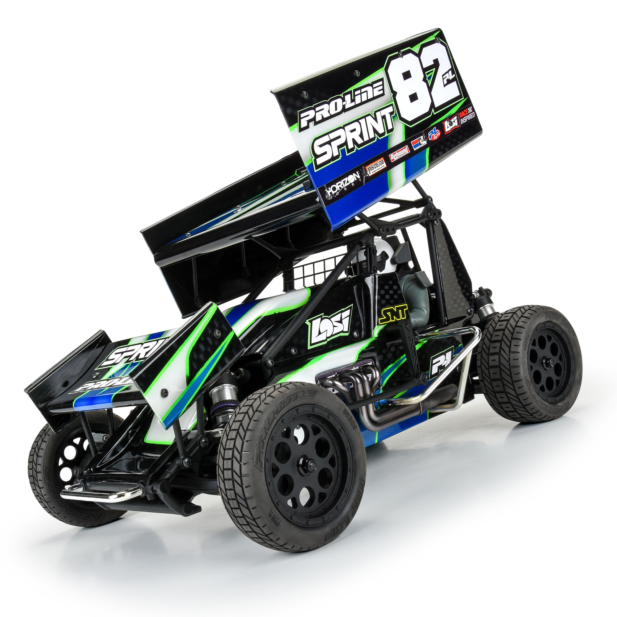 1/10 Sprint Car Light Weight Clear Body Panel Kit: Losi Sprint Car