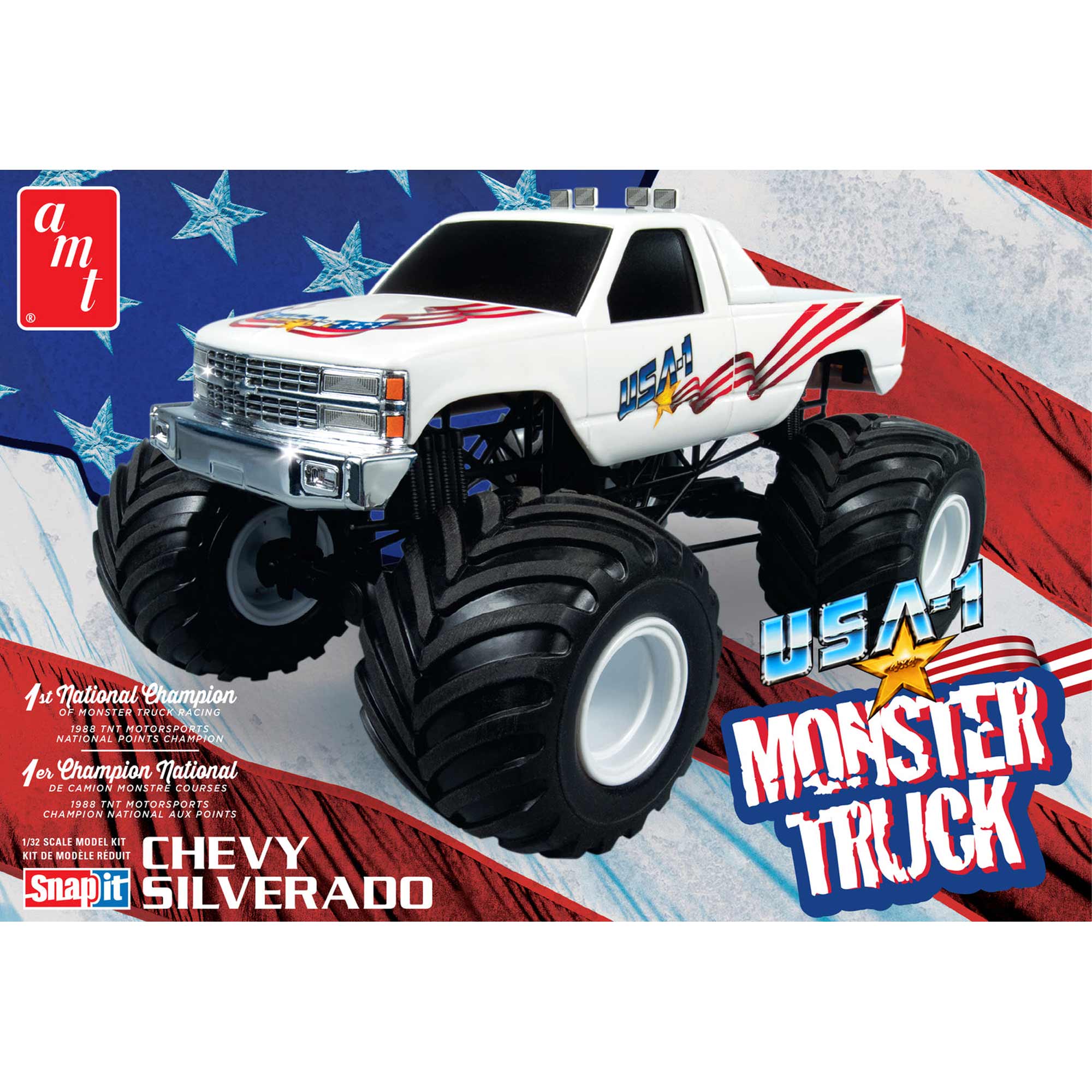 1/32 USA-1 Monster Truck 2T Model Kit