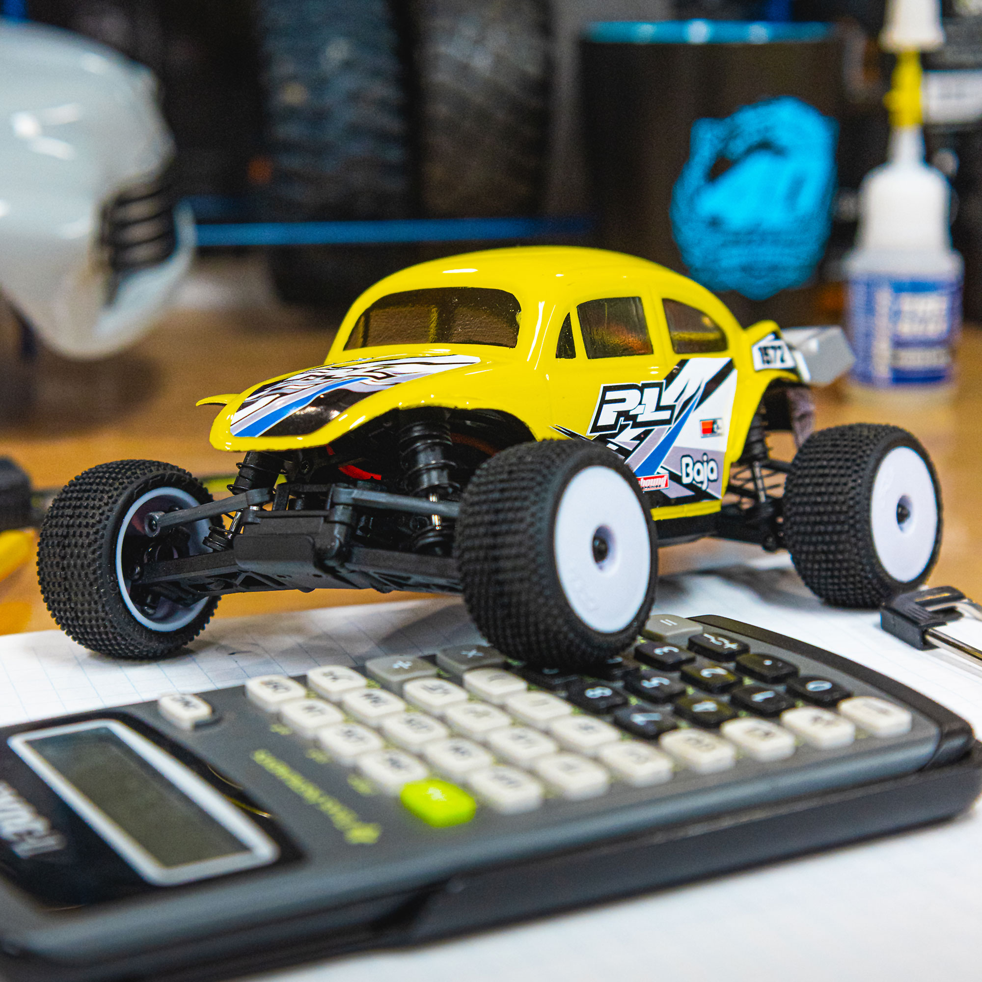 1/28 VW Baja Bug Clear Body: Micro-T