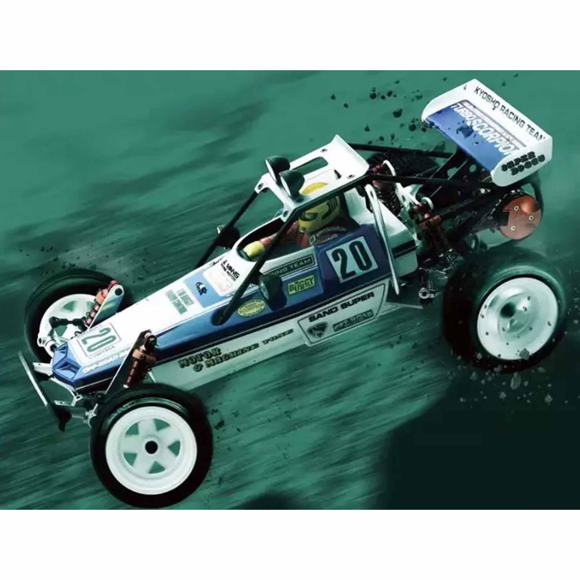1/10 Turbo Scorpion Kit 2WD Off-Road Racing Electric Buggy Kit