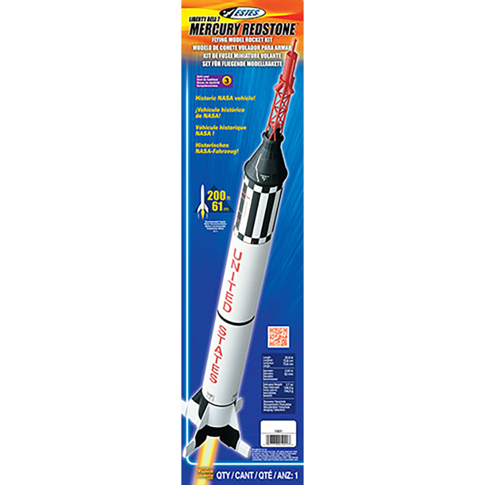 Mercury Red Stone Model Rocket Kit