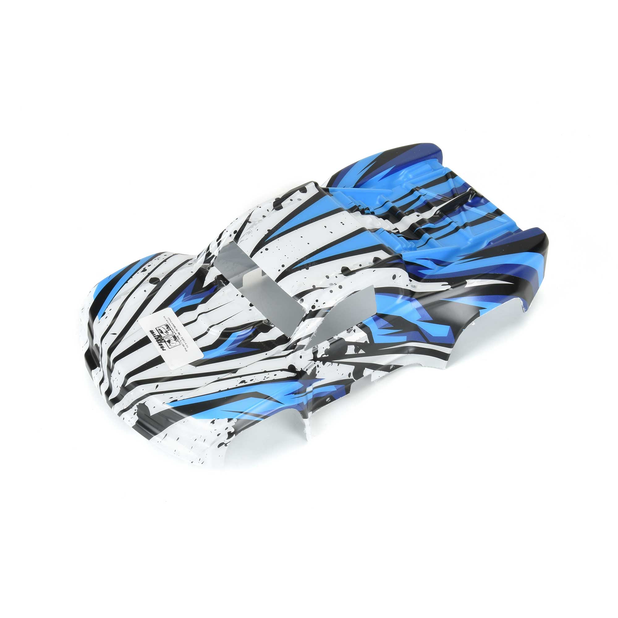 1/16 Limited Edition 2019 Chevy Silverado Trophy Truck Body for ARRMA MOJAVE GROM, Strike (Blue/White)