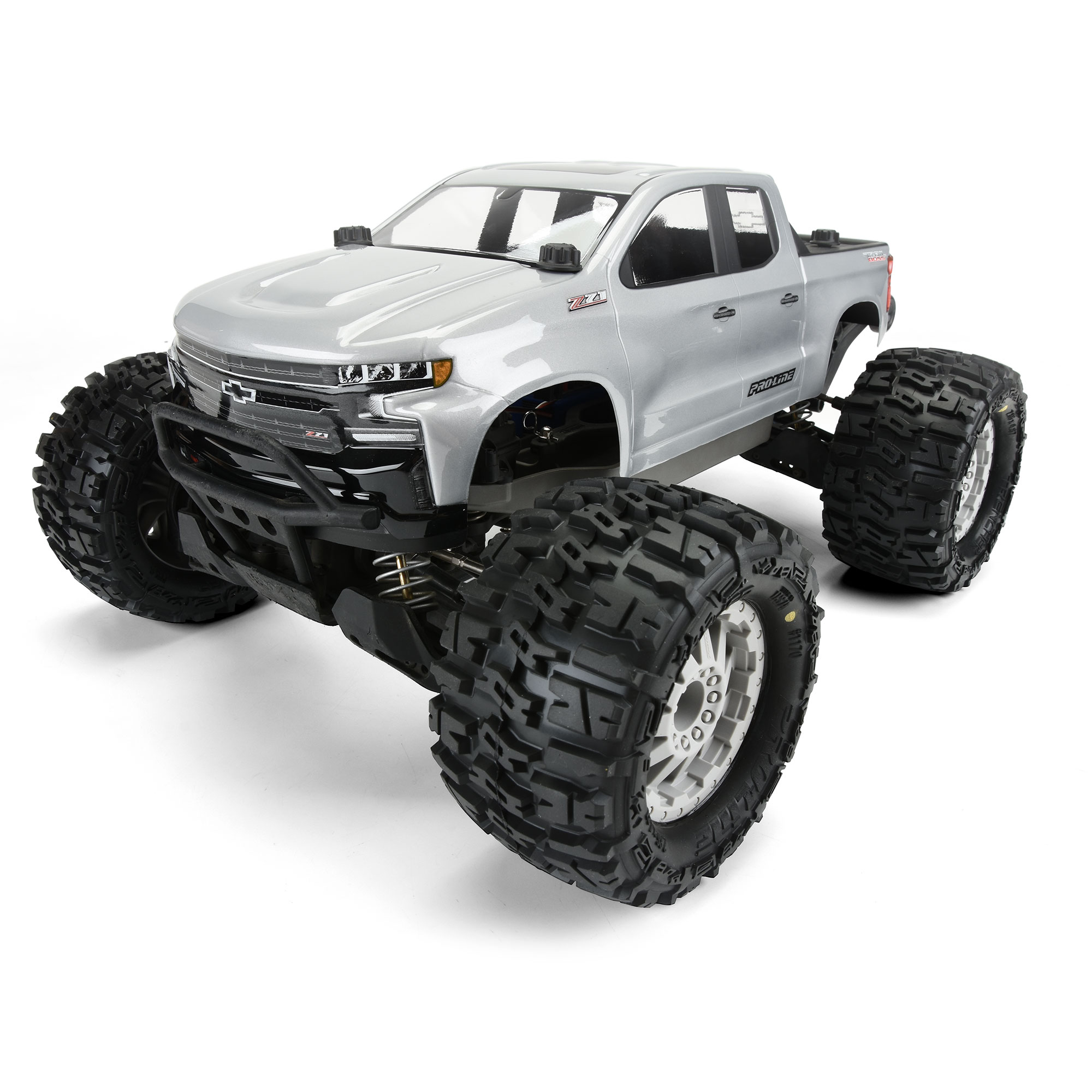 1/10 2019 Chevy Silverado Z71 Trail Boss Clear Body: Stampede 4x4