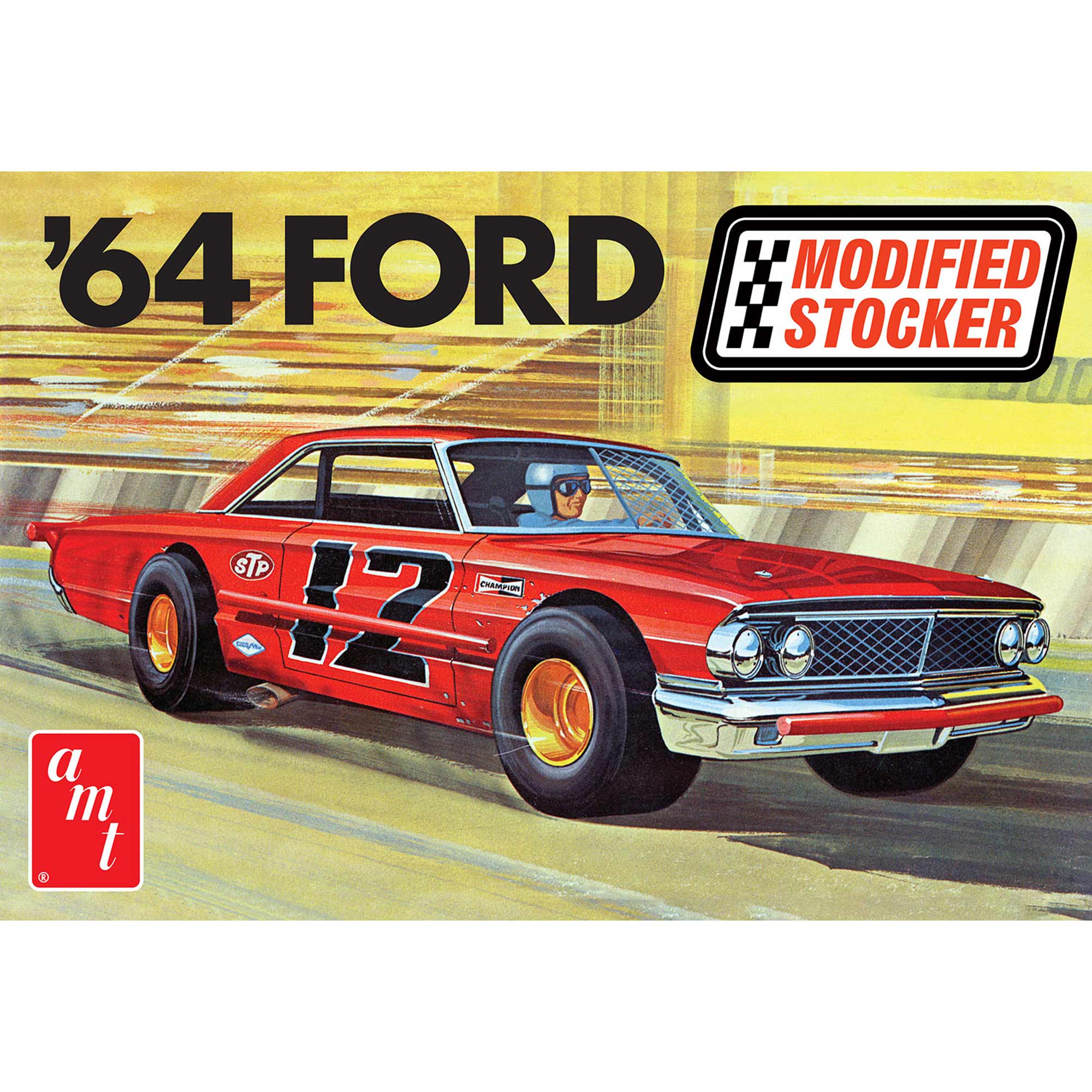 1/25 1964 Ford Galaxie Modified Stocker Model Kit