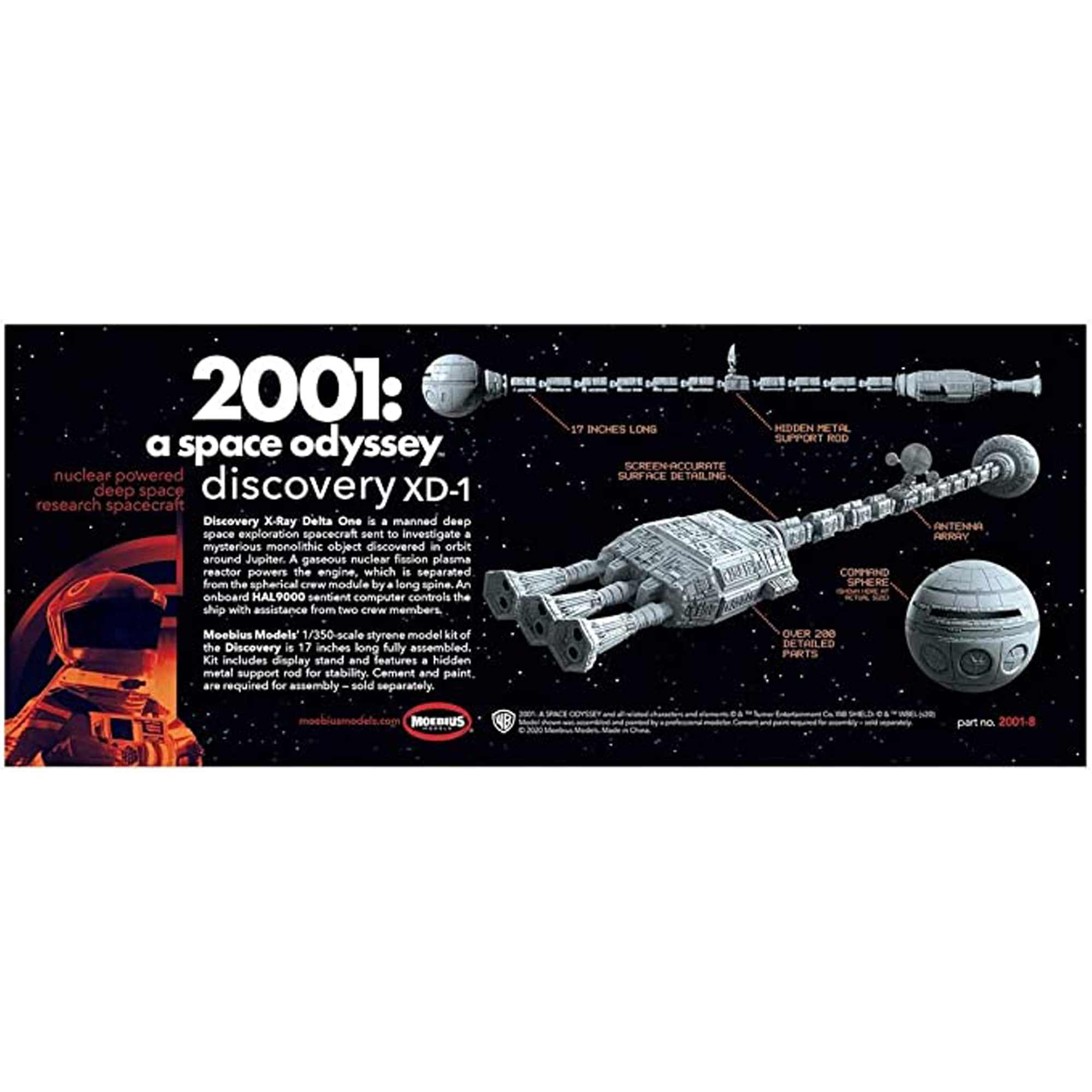 2001: 1/350 Discovery