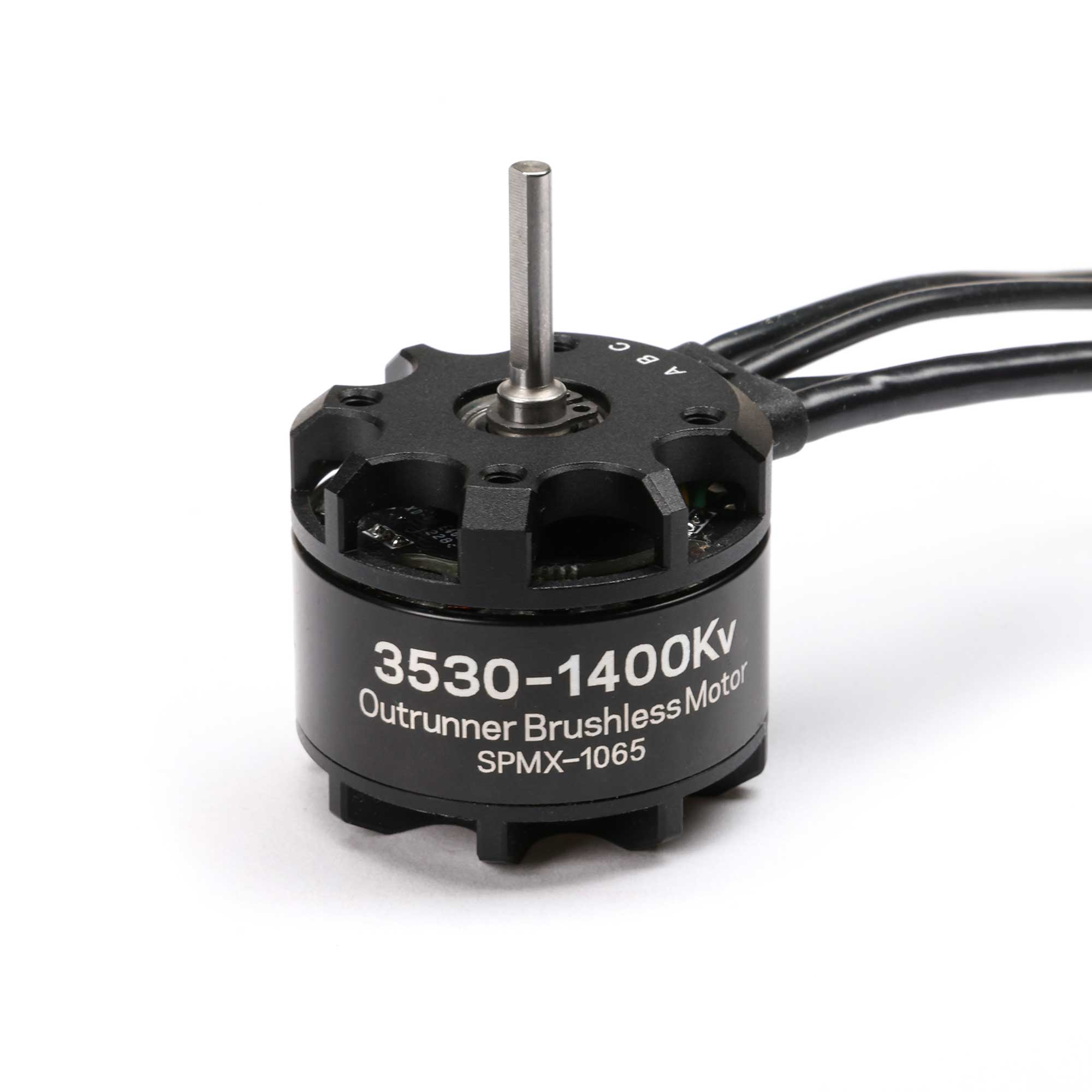 Firma 3530-1400Kv 14-Pole Sensored Outrunner Brushless Motor, 3.175mm